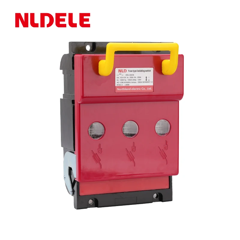 3p Ac 400v 690v Disconnector 160a 250a 400a 630a Fuse Type Isolator ...