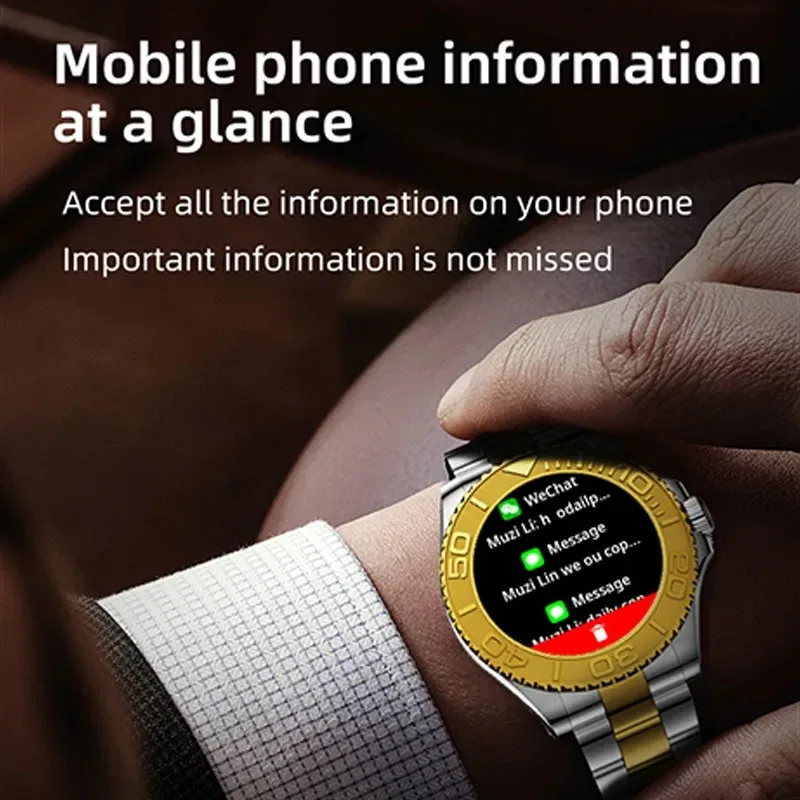 AW46 Luxury Smart Watch for Men GPS, Heart Rate, More