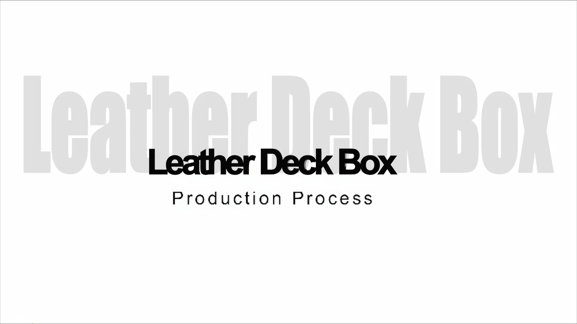 Black Pu Leather Decks Card Box With Fashion Design For Mtg Magic