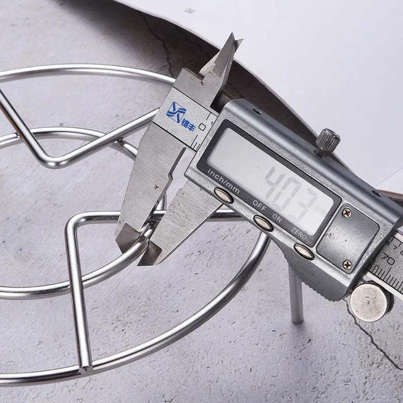 Домашний кухонный инструмент для выпечки подставка охлаждения торта жарки на пару 304 круглая из нержавеющей