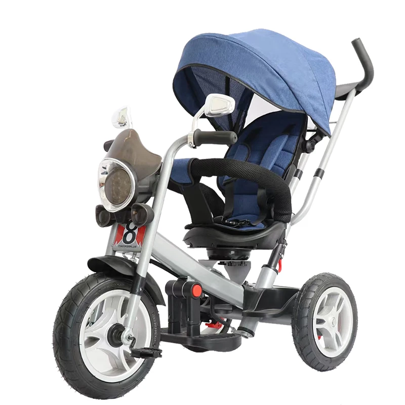 Bambino ruote per bambini triciclo con ombrello a baldacchino - Main Image