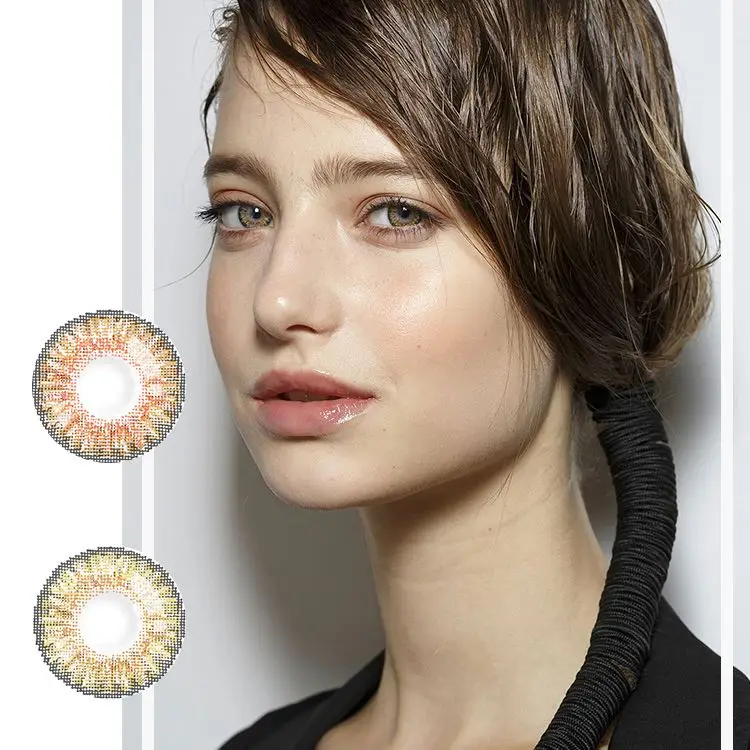 Realkoko Color Contact Lenses Wholesale Manufacturer HEMA Crystal OEM daily disposable contact lenses