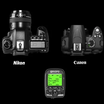 TRIOPO G1 Flash Trigger Supports High-speed Synchronous TTL Built-in 2.4G and Can Control 16 Channel Flash Triggers detail image