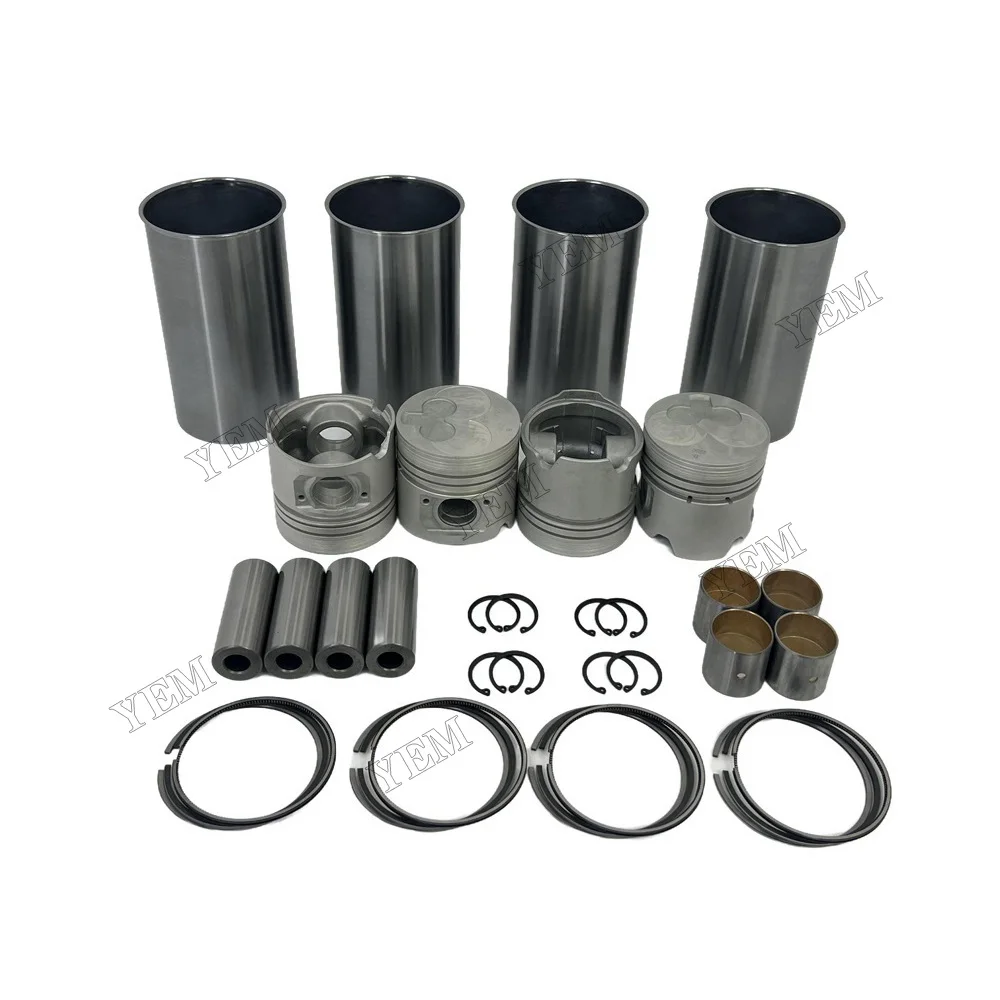 Cylinder Liner Kit Compatible for Isuzu C240s Engine Spare Parts