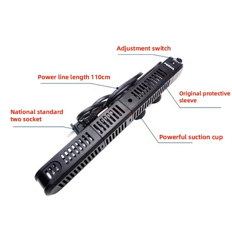 Aquarium Heater with Removable Glass Automatic Thermostatic Heating Rod for Fish tank Fish Pond
