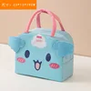 Stile cartone animato unicorno blu