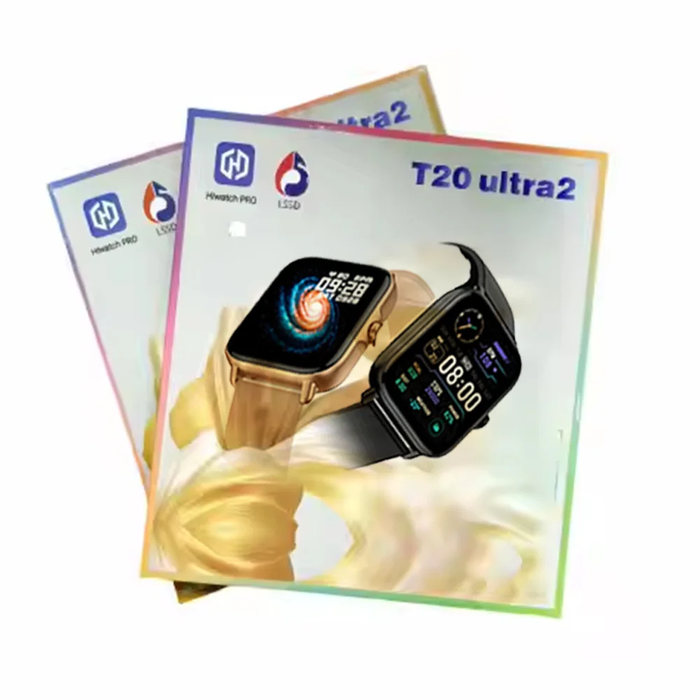 Factory T20 Ultra2 Smart Watch Bands Hiwatchpro App Sports Watch T20 BT  Call Fashion T20 Ultra Smartwatch for Men Women