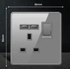 3pin Universa socket + 2 usb