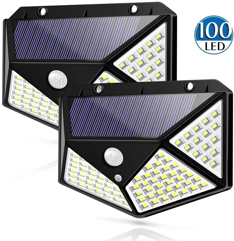 10 LED Dusk to Dawn Solar Power PIR Sensor Motion Light Lamp Outdoor Waterproof 