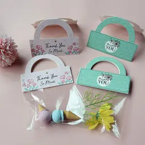 New High-end Portable Card Head Flat Pocket Folded Hair Accessories Gift Packaging Materials Stall DIY Paperboard