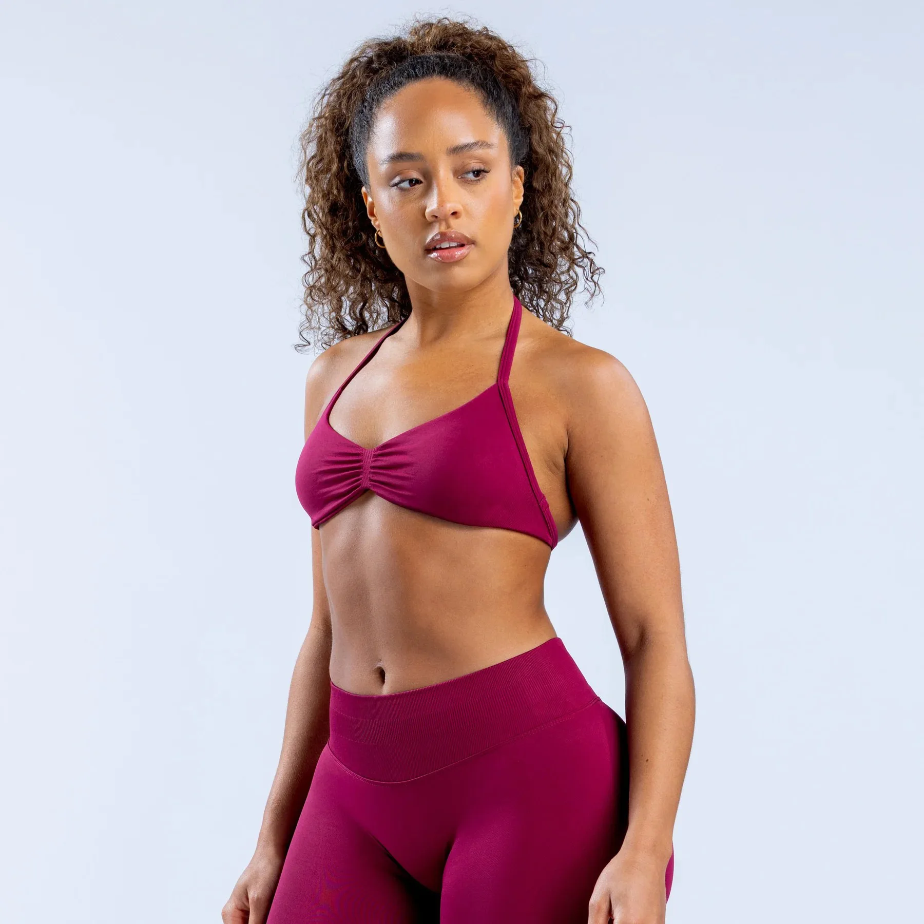 Women's Comfortable Quick Dry Active Sports Bra Breathable Push-up Yoga Fitness Sports Bra Spandex Lining XS-XL Print Line