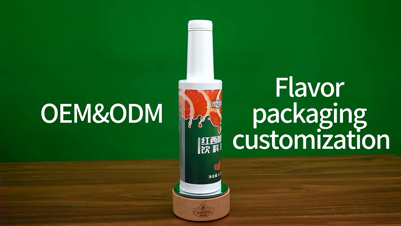Customizable Yingdi Red Grapefruit Juice Syrup Flavored Drink