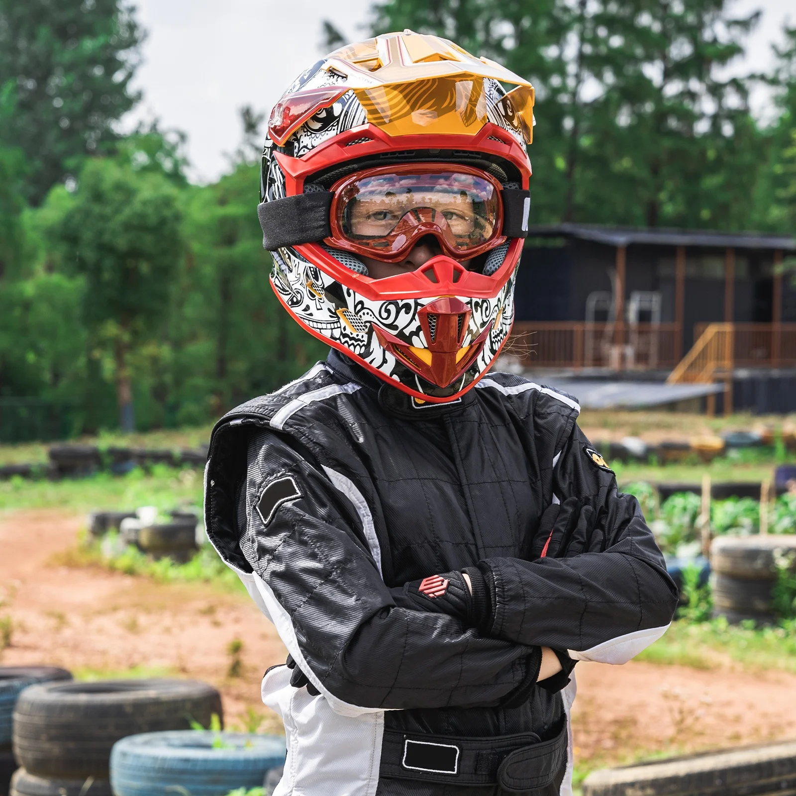 Best Price Latest Technology ILM Youth Kids Dirt Bike Helmets ATV  Motorcycle Off-Road Dirtbike Full Face Helmet H613