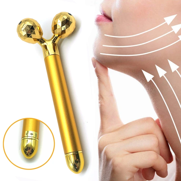 Masseur Facial 3D Avec Rouleaux - Anti-rides, Massage Visage Et Corps - Neuf