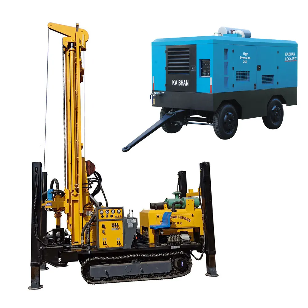 
 2021 new arrival  KW350 350m depth water well drill rig for sale