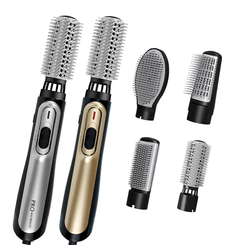 4In1 горячий воздух кисть высушите один шаг стайлер для волос гребень вольюмайзер выпрямление щипцы завивки салон Фен