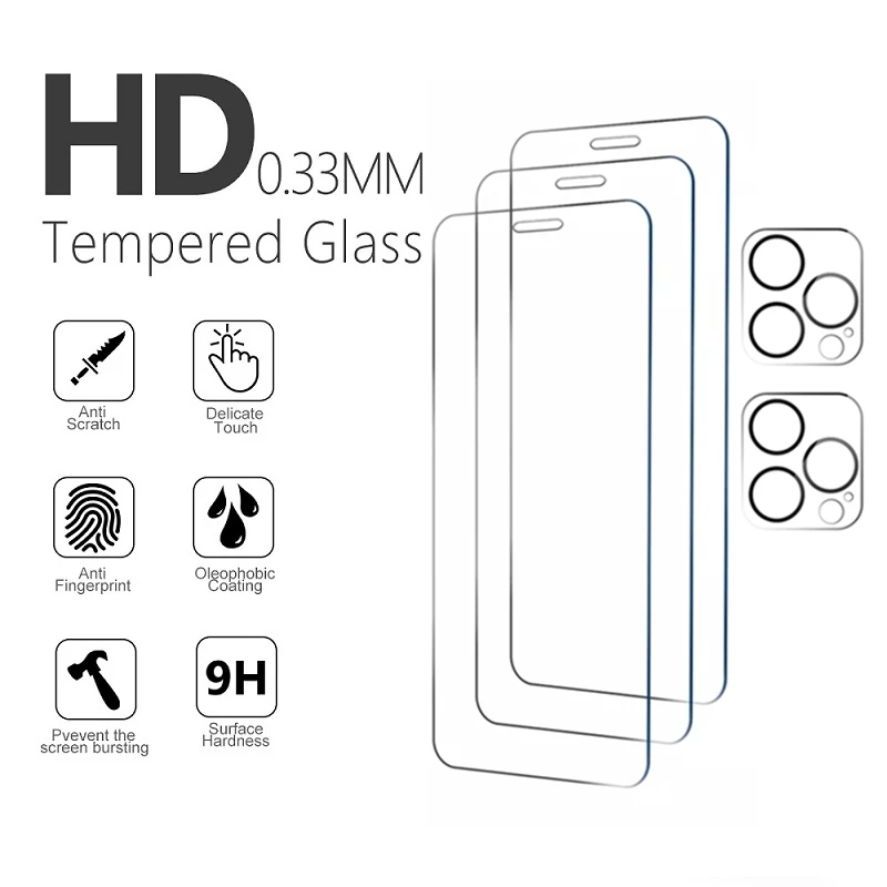 Ailun Tempered Glass Screen Protector For Iphone 13 12 3 Pack Buy