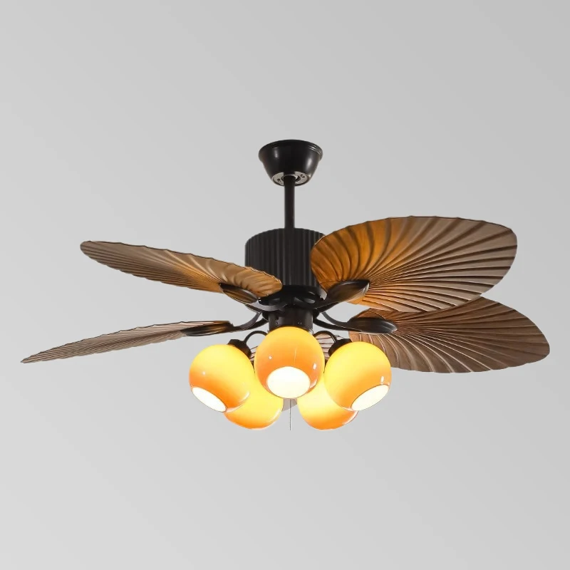 Grosir Lampu Kipas Angin Langit-langit BLDC Ventilador DE Techo LED Dimmable 3 Bilah ABS Modern dengan Lampu dan Kontrol Jarak Jauh