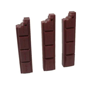 Cheapest Creative Chocolate Cartoon Simulation Food Plastic Ballpoint Pen With Writing in Blue or Black Ink for Student Gift