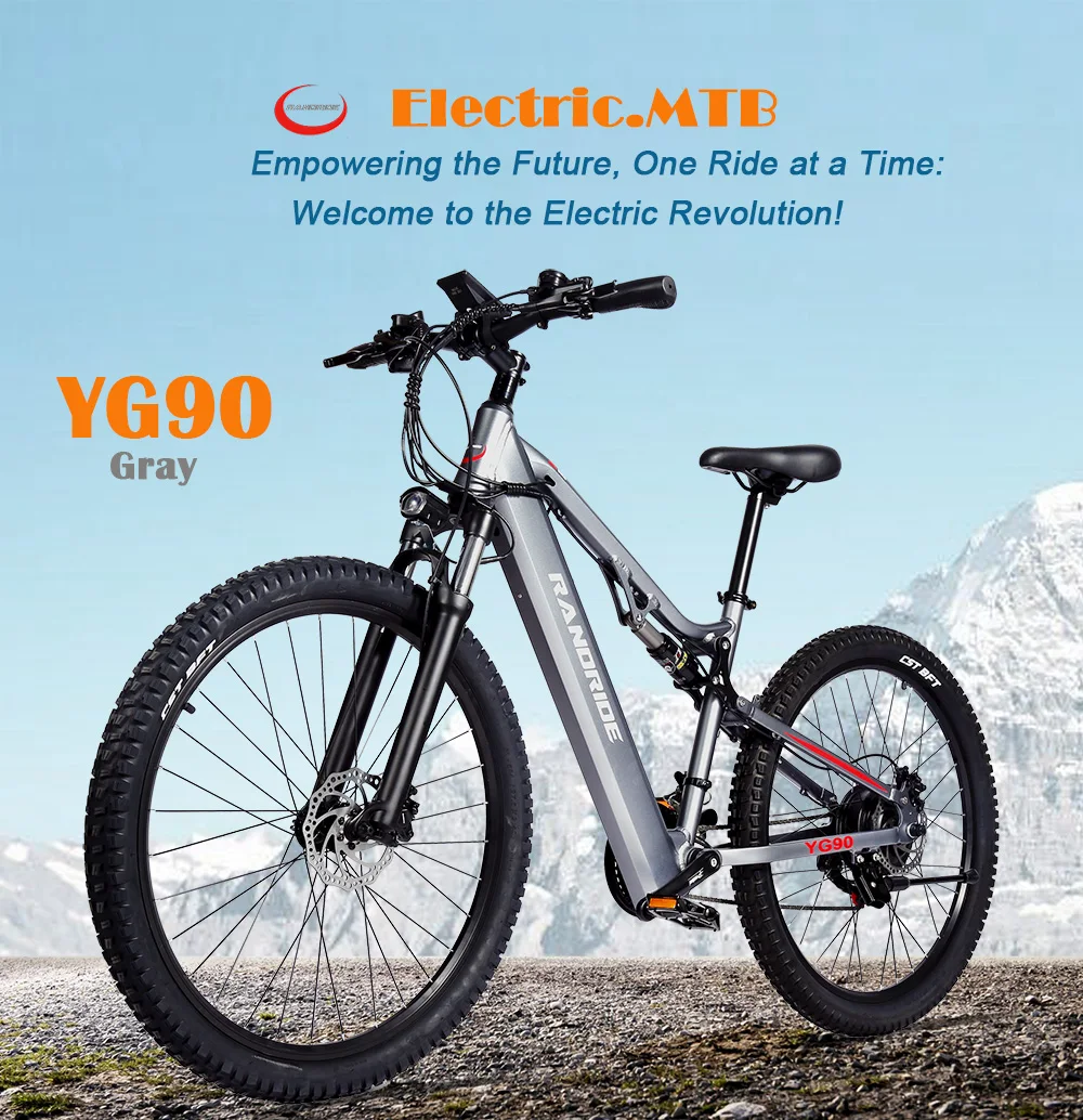 Randride 17ah E Mtb 27.5/29inch Elektro Mountainbike Full Suspension ...