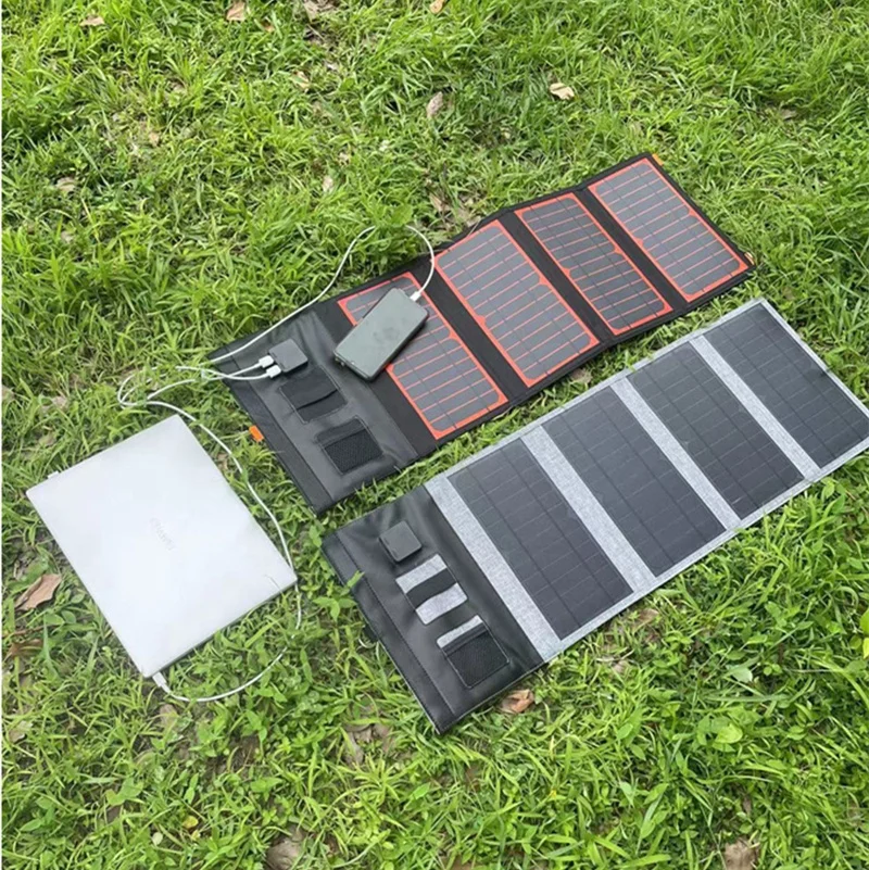 Wholesale High Quality 30w Flexible Solar Panel Kit,Portable Solar Panel Battery Charger With 2