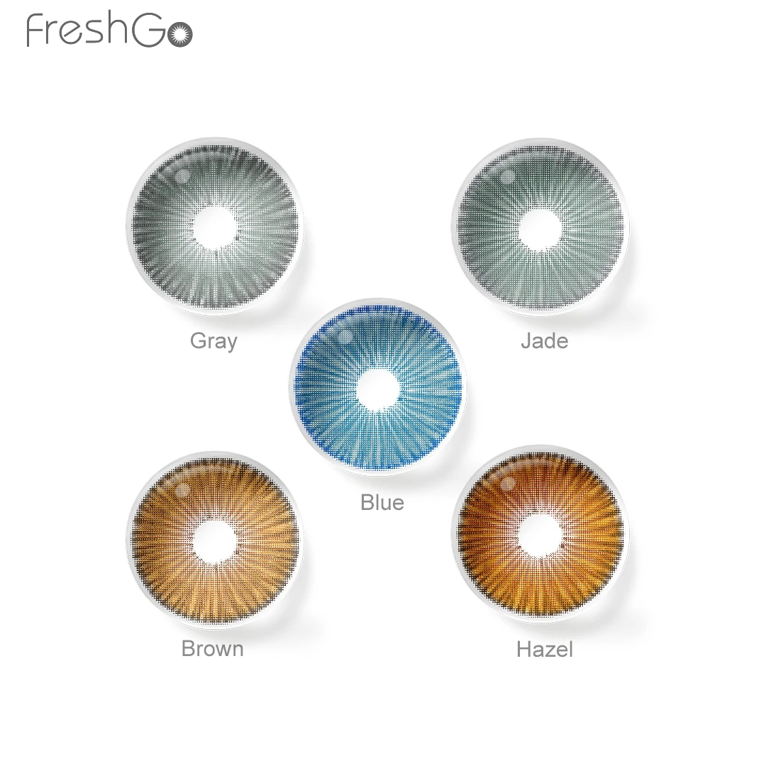 HOT ocean style wholesale colored contacts natural look China yearly batis eye contact lenses color contact lens