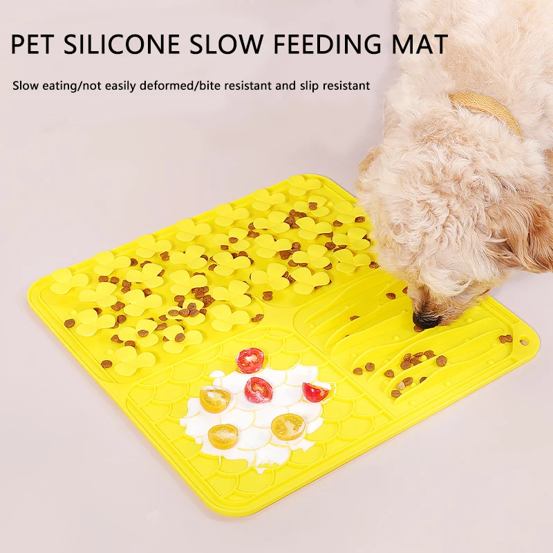Silicone Dog Slow Eating Bowl with Suction Cup Anti Choking Licking Pad Food Grade Durable & Lightweight supplier