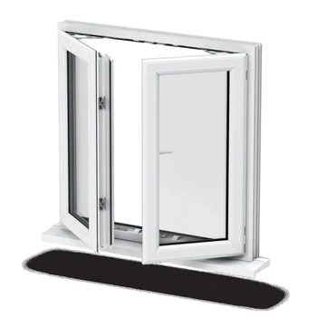 Hot Sale Rectangle Casement Windows Hurricane Proof Impact Casement Windows Aluminum Frame Casement Windows