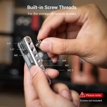 SMALL RIG Folding Tool Set with Screwdrivers and Hex Key Wrenches Seven Functional Tools Included - AAK2213D product image