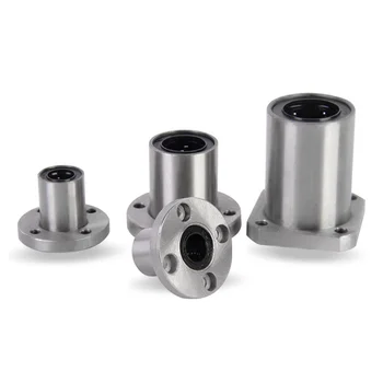 LMEF60UU 60x90x125mm Linear Ball Bushing with Rubber Seal and Resin Retainer Round Flange Product Category Linear Bearings