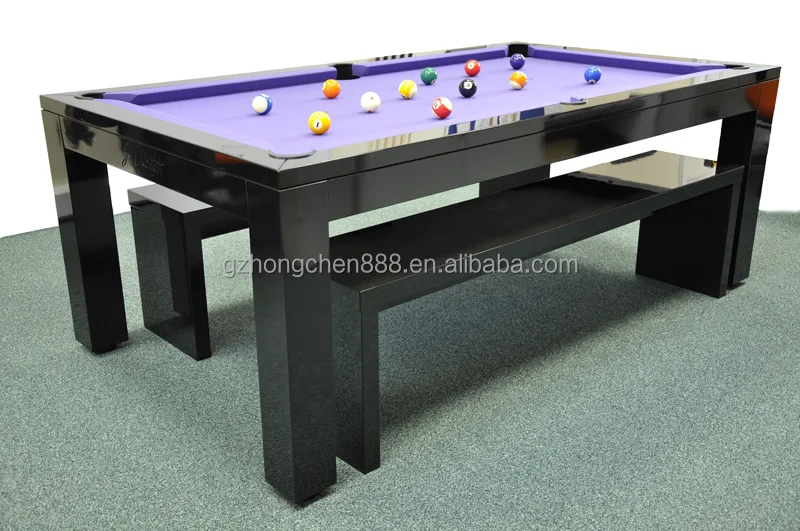 Modern Convertible 7ft Pool Dining Table 8ft 9ft 2 in 1 Dining Table Pool Table
