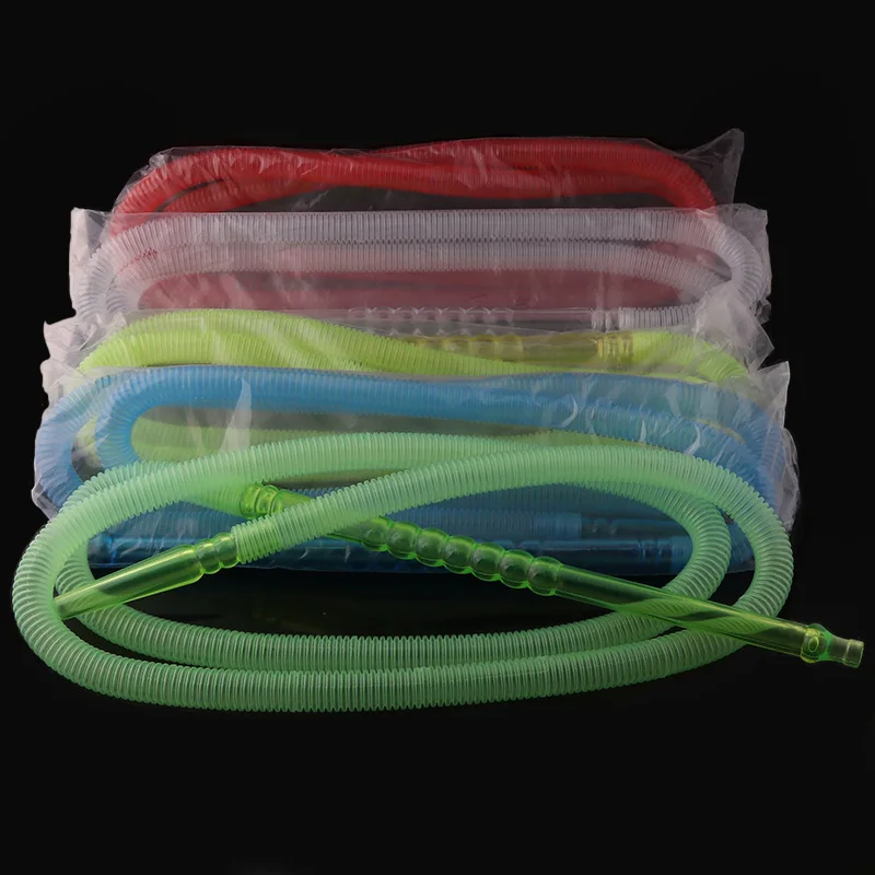 Futeng Wholesale Disposable Hookah Hose 1.5m Plastic Hookah Pipe 4