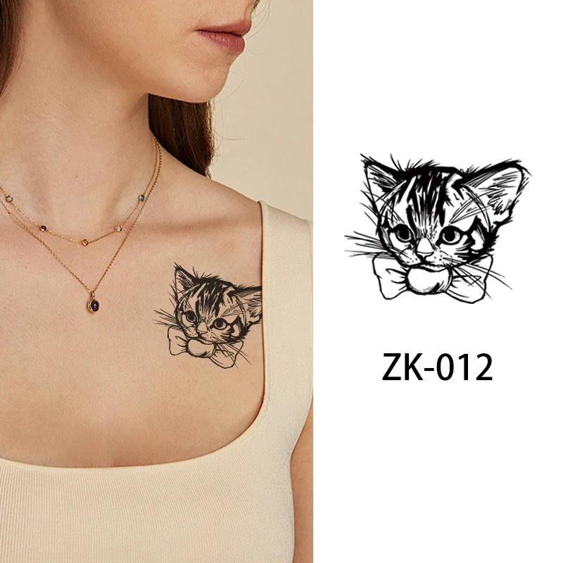 High Quality New Herbal Koi Pisces Tattoo Sticker Semi-Permanent Waterproof Sweatproof Design for Arm Use