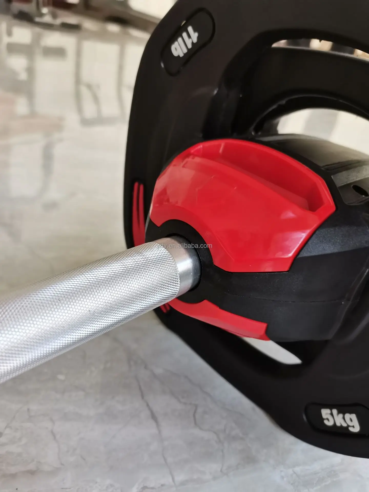 20 кг Регулируемый набор штанги для фитнеса Тяжелая атлетика мужская и женская домашняя штанга для выжиманий