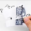Transparent sticker example L