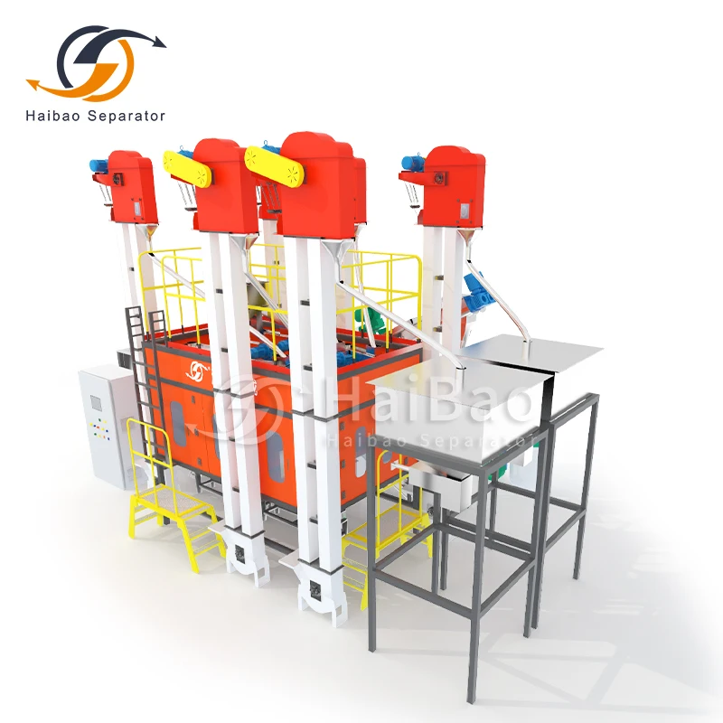 HAIBAO Plastic Electrostatic Separator PET PVC ABS PET PVC PP Mixture Plastic  Separating Recycling Line Machines