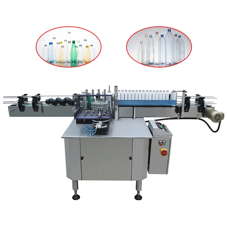 Automatic Paste Labeling Machine Plastic Glass Metal Cylinder Oil Bottles Labeler Label Machine For Cans