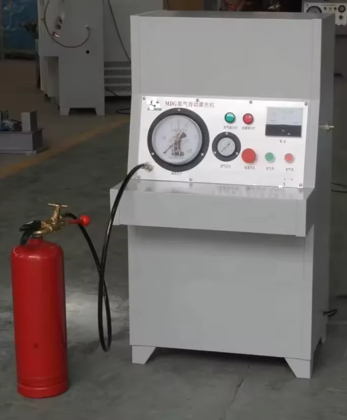 Factory Manufacturer  Fire Extinguisher Refilling Equipment 1.7MPa  Nitrogen Gas Filling Machine for Fire Extinguisher