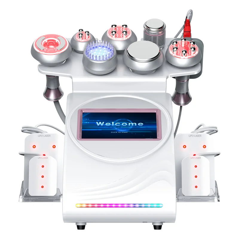 Slimming device 9 in 1 80k body contouring cellulite reduction weight loss machine beauty salon equipment