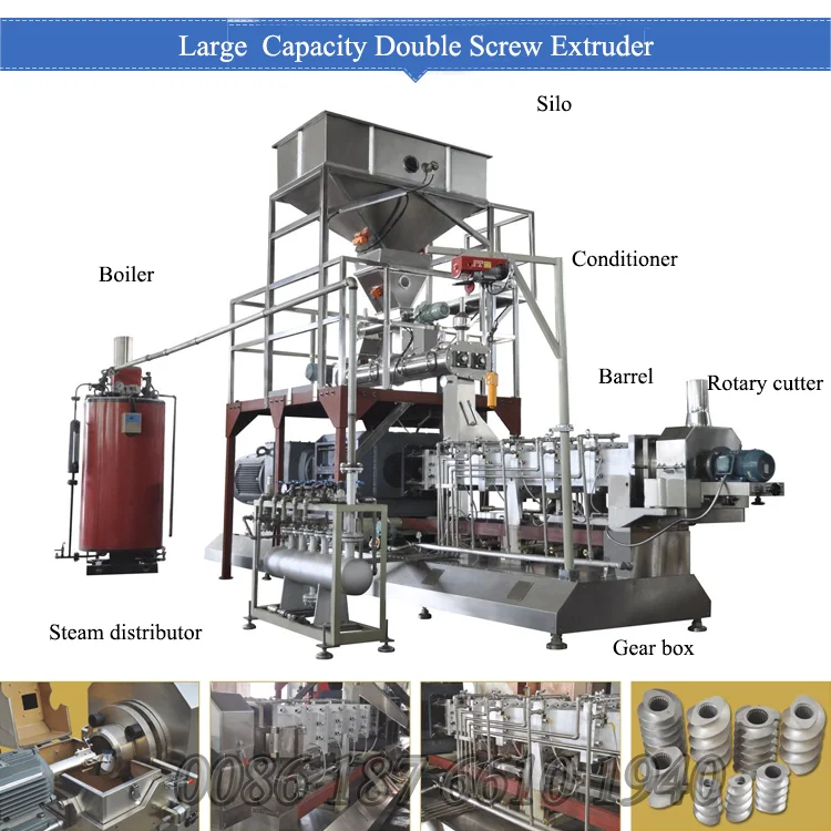 Twin Screw Extruder Large Capacity Industry Automatic Modified Corn Tapioca Cassava Starch Production Line Machine