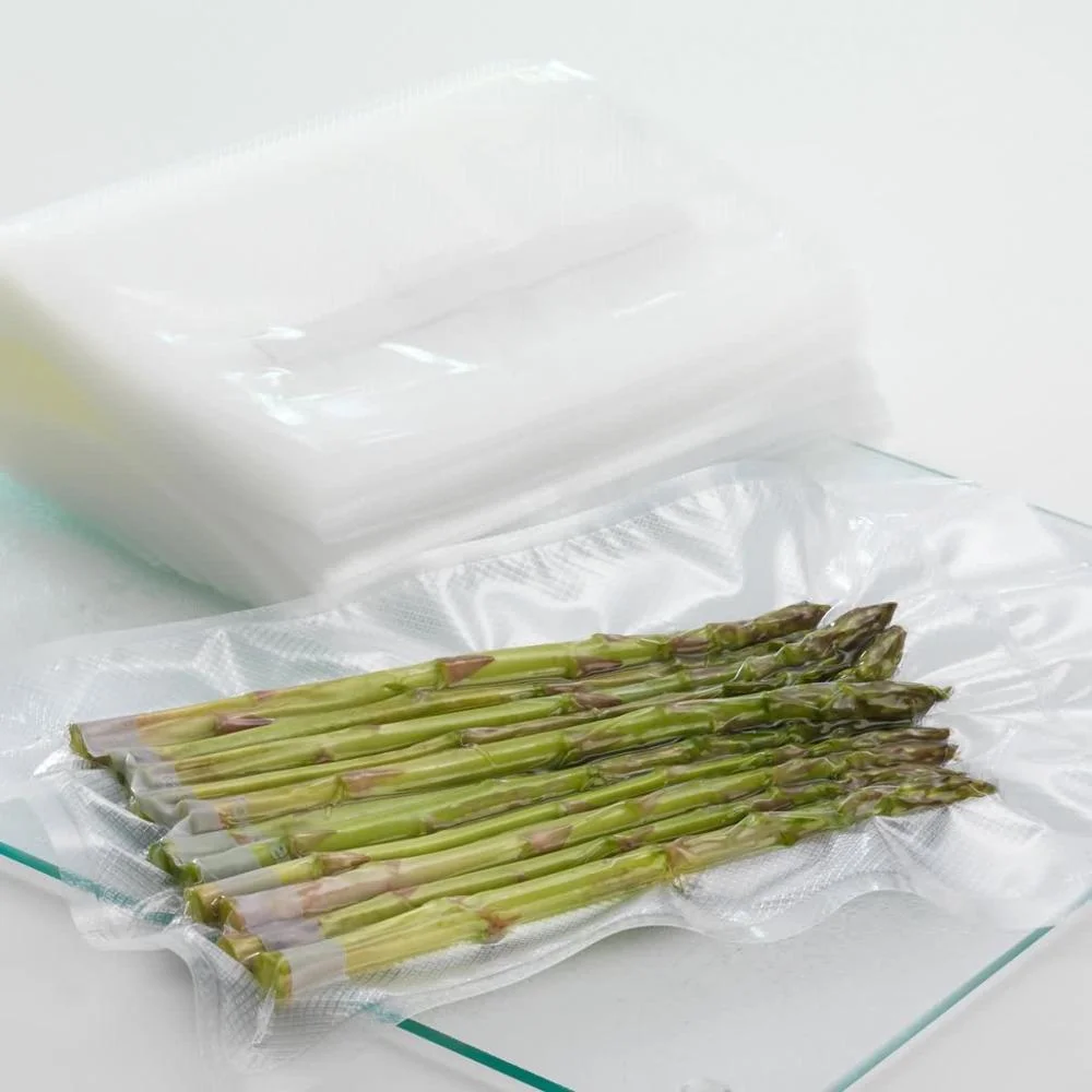 50pcs Vacuum Sealer Bags For Food Black Printed Biodegradable Vacuum Food  Seal Bag Food Vacuum Sealer