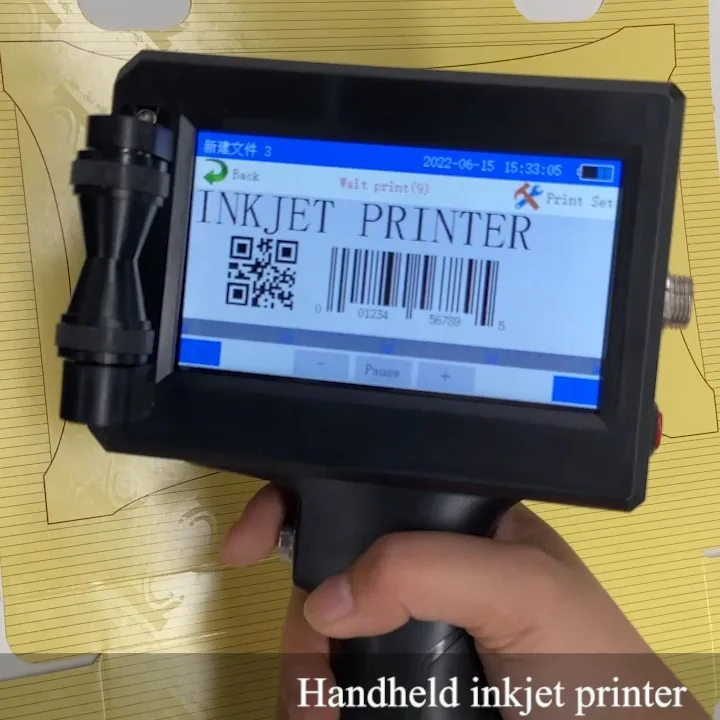 Kelier Fast Dry Ink Printer Handheld Jet Printing Machine Inkjet Printer For Date Coading