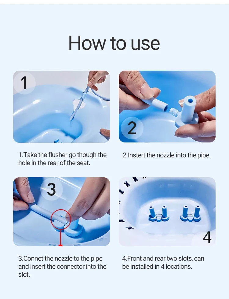 Medical Vaginal Foldable Perineal Hemorrhoids Treat Postpartum Wounds V