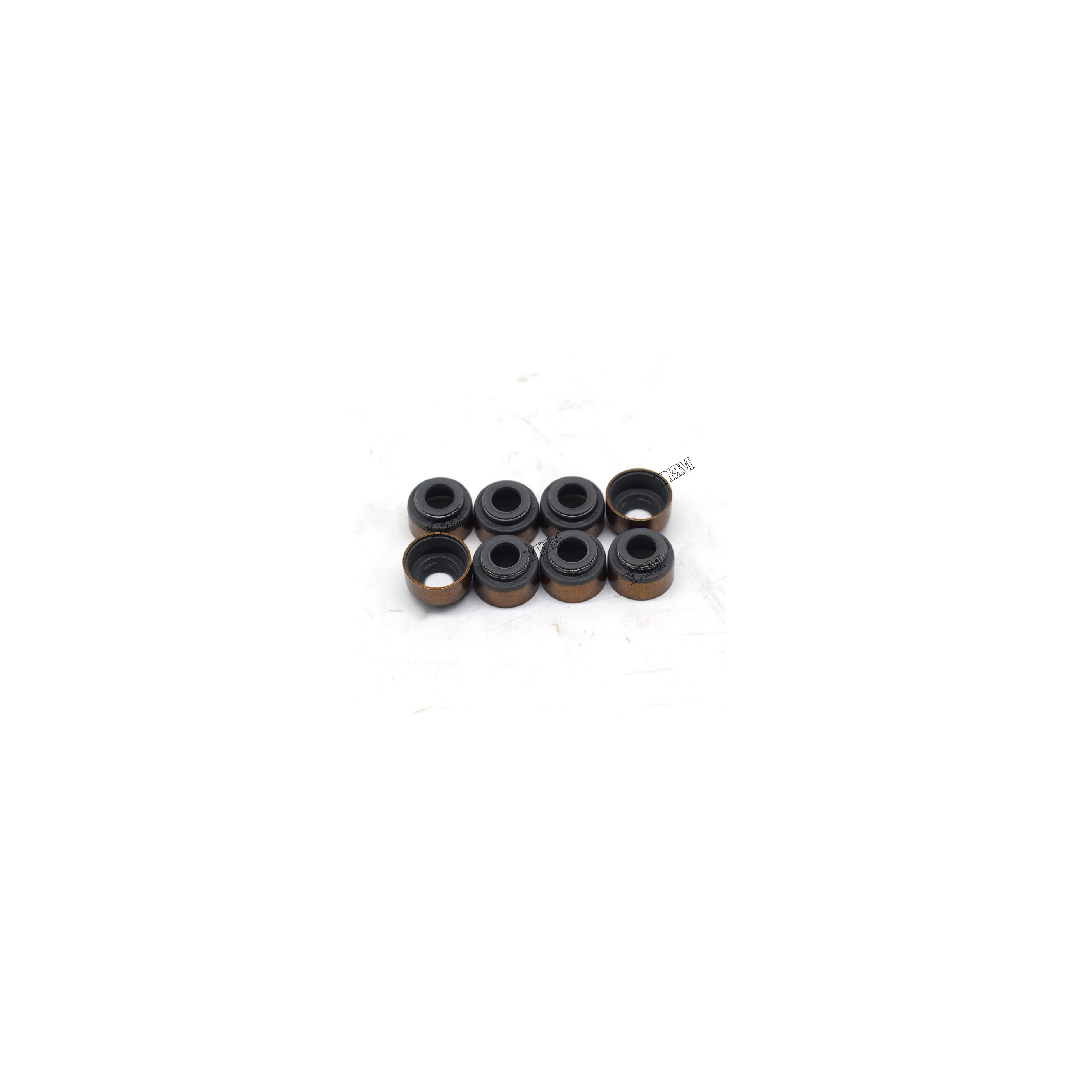 New Valve Seal 8 Pieces Fit for Kubota V3800 Engine Genuine Engine Parts