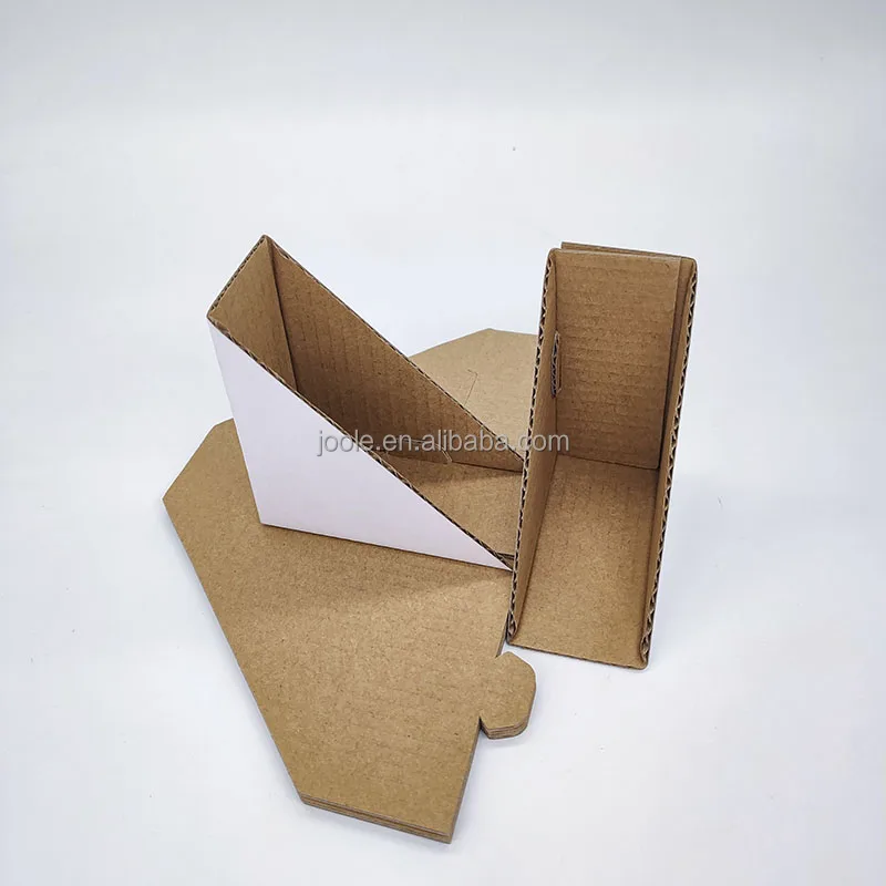 White Cardboard Corrugated Triangular Paper Corner Protectors for ...