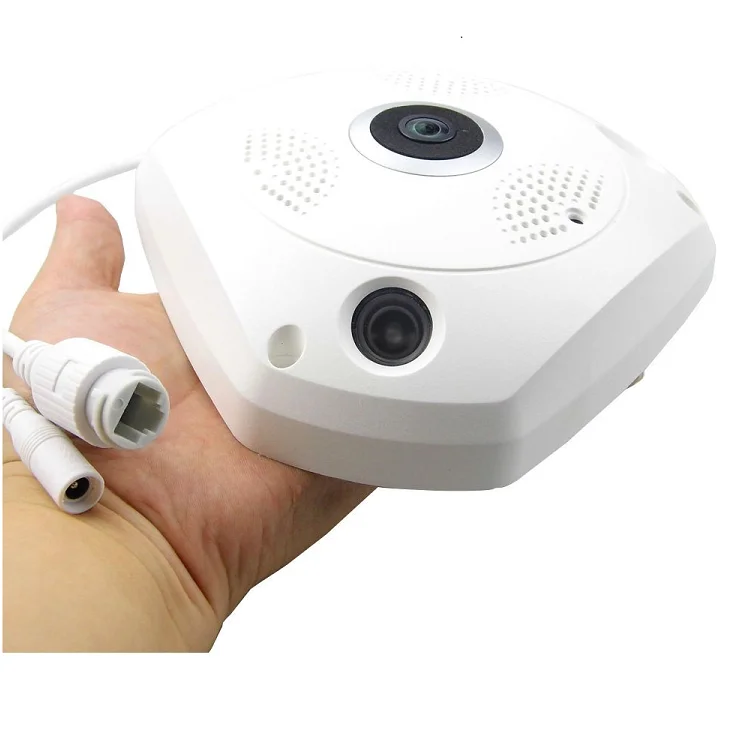 High Quality IP MP Fisheye Lens 360 Degree Panoramic View IP VR 360  Fish Eye Camera for Ceiling Camera with Promote Price