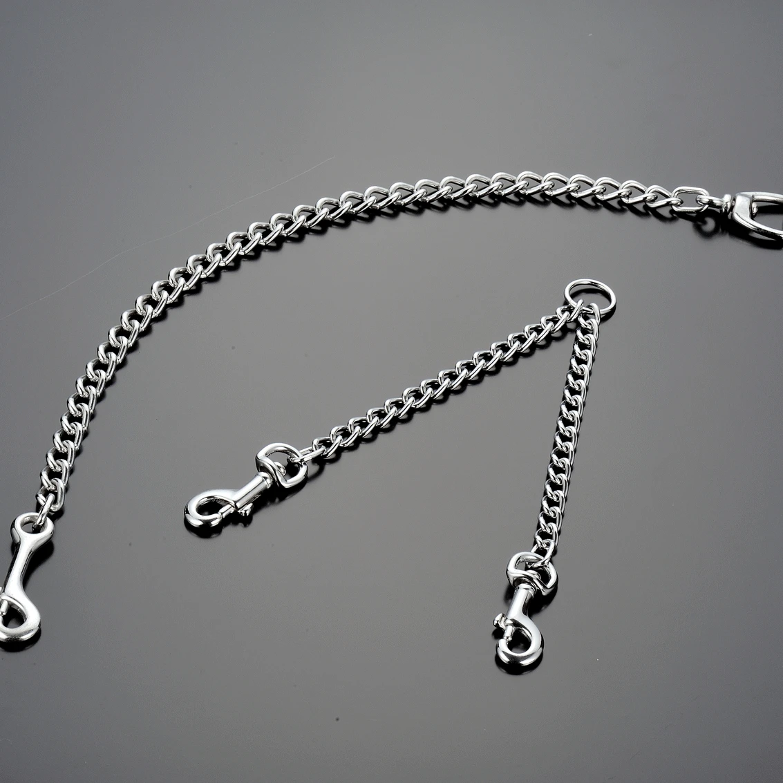 Kingtale Heavy Duty Strong Metal Steel Dog Chain Leash For Walking