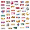 Balloon foil stickers 50 PCS