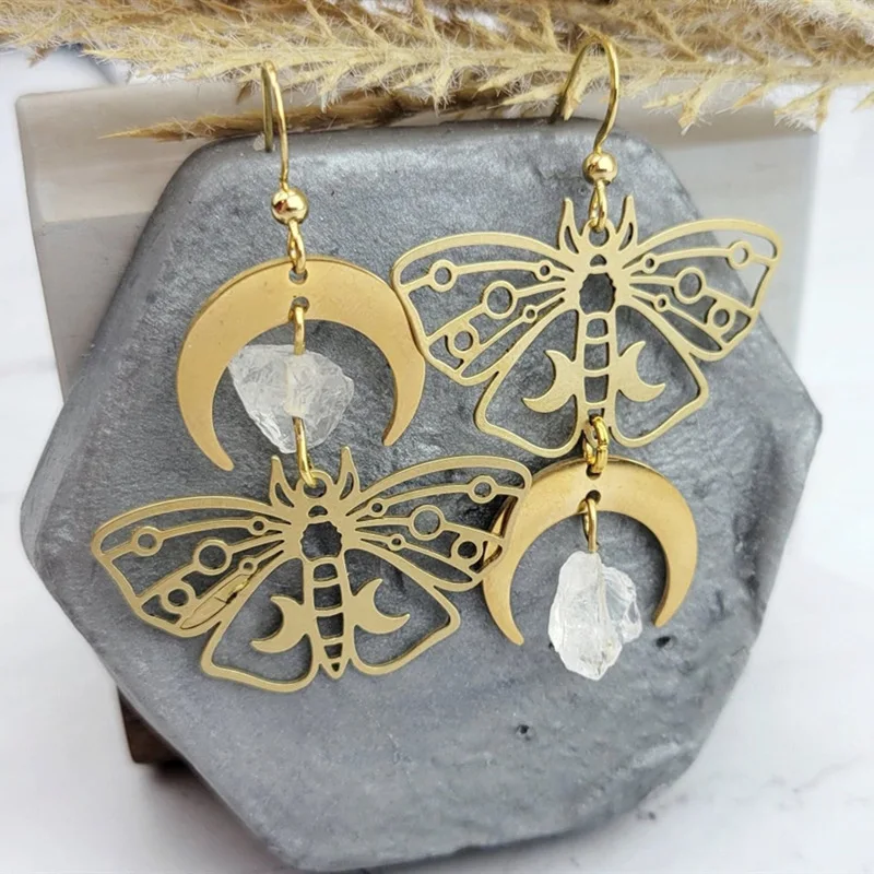 SiM 20YEARS ASYMMETRIC EARRINGS (ピアス) ペアーピアス GD