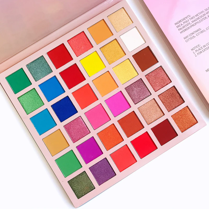 Super Smooth Palette Eyeshadow Private Label Eyeshadow Pigmented Palette